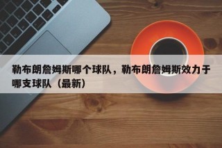 勒布朗詹姆斯哪个球队，勒布朗詹姆斯效力于哪支球队（最新）