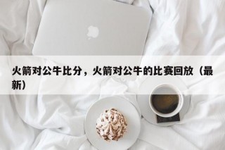 火箭对公牛比分，火箭对公牛的比赛回放（最新）