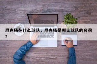 尼克杨在什么球队，尼克杨是哪支球队的名宿？