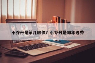 小乔丹是第几顺位？小乔丹是哪年选秀