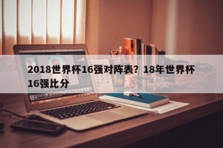 2018世界杯16强对阵表？18年世界杯16强比分