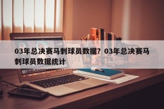 03年总决赛马刺球员数据？03年总决赛马刺球员数据统计