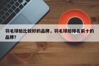 羽毛球拍比较好的品牌，羽毛球拍排名前十的品牌？