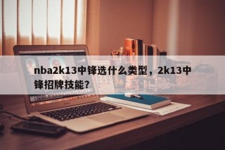 nba2k13中锋选什么类型，2k13中锋招牌技能？