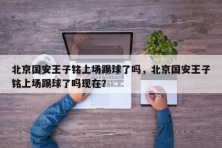 北京国安王子铭上场踢球了吗，北京国安王子铭上场踢球了吗现在？